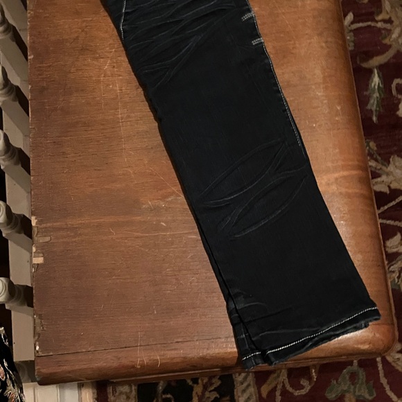 Authentic JRag Industry Famous Denim size 24 Dark Indigo - Picture 3 of 16